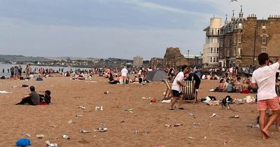 Edinburgh restaurant hits out at beach revellers after mounds of rubbish ditched