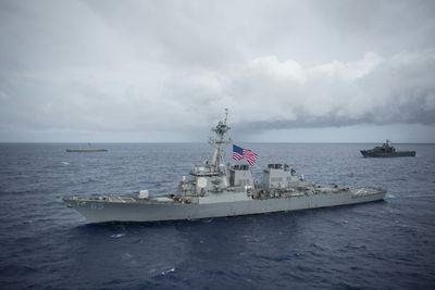 China condemns US warship passage through Taiwan Strait