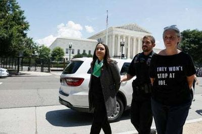 Full list of the 17 Democrats arrested for protesting for abortion rights at the Supreme Court