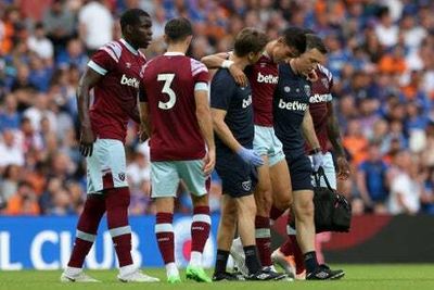 Nayef Aguerd: David Moyes reveals injury latest on West Ham star after Rangers loss