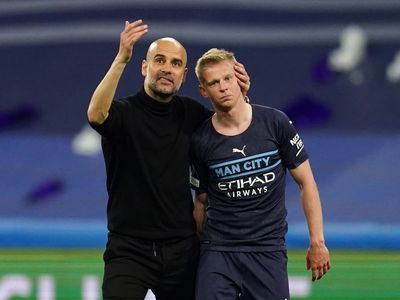 Pep Guardiola thanks Oleksandr Zinchenko before Arsenal move