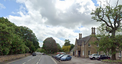 Midlothian police race to two-car smash as Range Rover crashes on country road