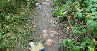 Reservoir left covered in rubbish after people flock there during heatwave