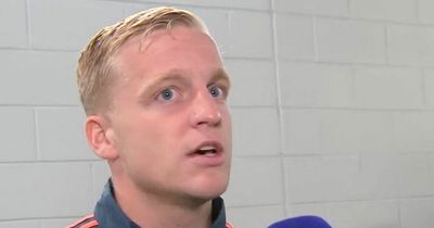 Donny van de Beek addresses claims Erik ten Hag has guaranteed him Man Utd game time