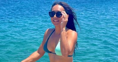 Tennis star Heather Watson stuns in blue bikini on glam post-Wimbledon holiday