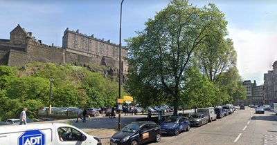 Edinburgh women raced to hospital after being struck down by car near castle