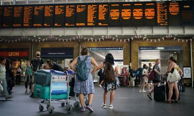 Britain’s rail services severely disrupted as heatwave damage is repaired