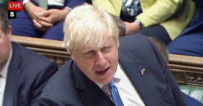 Boris Johnson attacks Rishi Sunak as he uses final PMQs to back Liz Truss on tax cuts