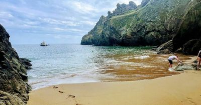 Hidden UK beach is like 'Croatian paradise' - but it's only accessible twice a day