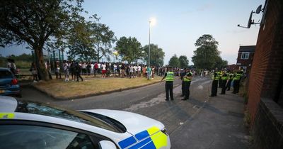 Male stabbed and woman hurt at street party - a boy, 14, was arrested