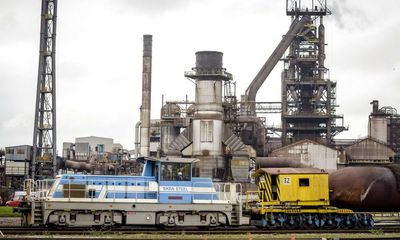 Port Talbot steelworks owner makes first pre-tax profit in 13 years