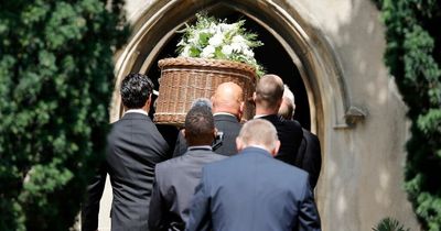 Family leads funeral procession of Dame Deborah James, as son 14, helps carry coffin