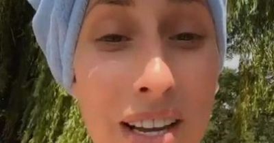 Stacey Solomon jokes she looks like Eminem during her wedding hair transformation