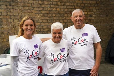 Record number of cyclists take part in 288-mile ride to remember Jo Cox