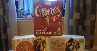 'I compared chocolate ice cream cones from Morrisons, Sainsbury's and M&S - there's one I wouldn't buy again'