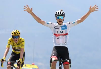 Pogacar wins Tour stage 17, Vingegaard stays in lead