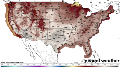 More than 100 million Americans under heat warnings as country swelters