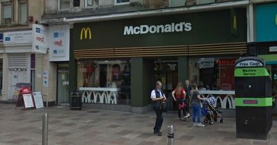 Fight outside McDonald's in Cardiff after group ejected from nightclub