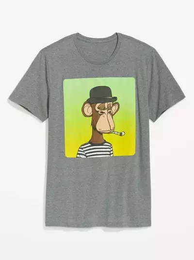 Old Navy’s Bored Ape Yacht Club T-shirts are pure monkey business