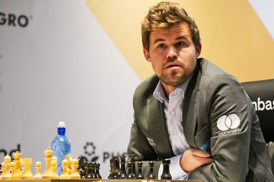 Five-time world chess champion Magnus Carlsen says he will not defend his title