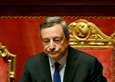 Draghi on last legs as bid to save Italy government fails