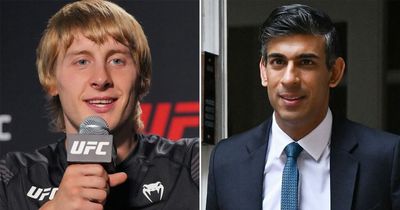 Paddy Pimblett hits out at Prime Minister hopeful Rishi Sunak over cost-of-living crisis