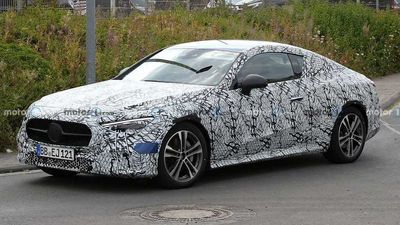 Mercedes-Benz CLE-Class Coupe Spied For First Time, Wears Less Camo