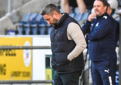Lee Johnson’s Hibernian suffer shoot-out defeat to Morton in Premier Sports Cup