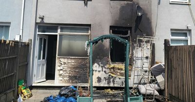 Homebase garden furniture randomly burst into flames and set house on fire, mum says