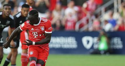 Sadio Mane makes his presence felt less than five minutes into Bayern Munich debut