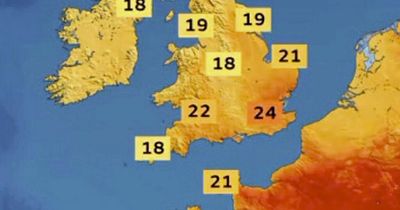 UK weather forecast: Washout before temperatures soar again over 32C weekend