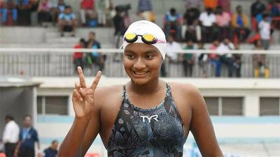 With five records, Apeksha Fernandes makes a splash in Junior National Aquatic Championship