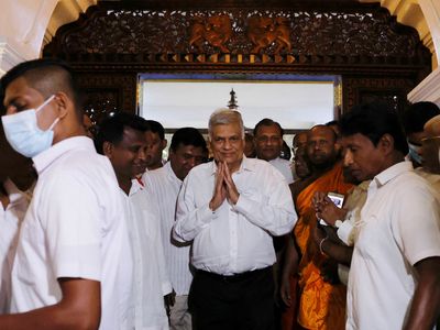 Ranil Wickremesinghe sworn in as Sri Lankan president amid unrest