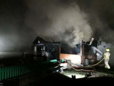 Firefighters battle Southall sports pavilion blaze as residents urged to keep windows closed