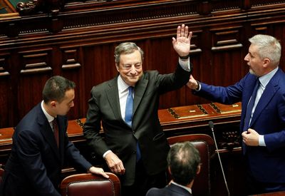 Italy's Draghi hands in resignation to president - statement