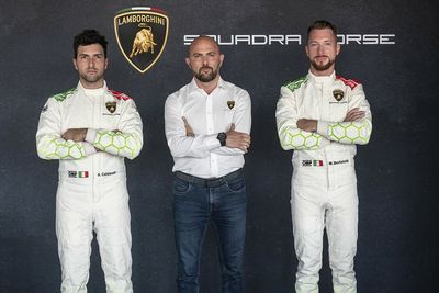 Lamborghini names Bortolotti and Caldarelli as first LMDh drivers