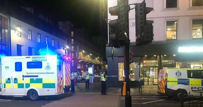 Woman rushed to hospital after late-night attack in Glasgow city centre