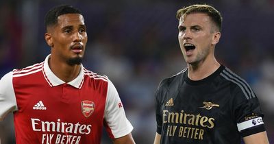 Arsenal's Rob Holding fires warning to teammate William Saliba after loan return