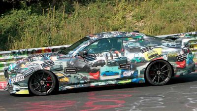 BMW 3.0 CSL Spied Looking Glued To The Nurburgring Tarmac