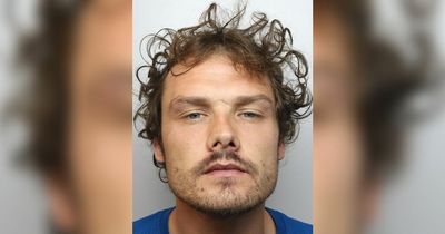 Cocaine fuelled thief took police on chase past schoolchildren then crashed stolen car