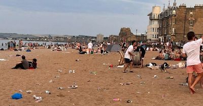 'This is why we can't have nice things' Scots business forced to close early to help clean up beach