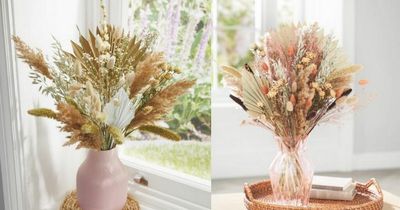 Aldi launches 'stunning' dried flower bouquets that are 40% cheaper than Bloom & Wild