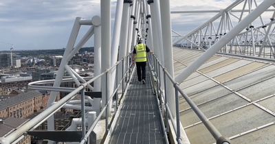 Spectacular views at the Rooftop tours of St James' Park