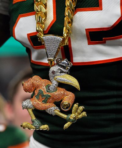 8 photos of Miami’s turnover chain over the years now that new coach Mario Cristobal says it’s gone