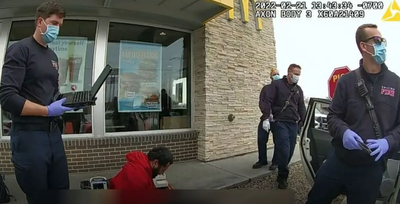 Bodycam footage released of four-year-old shooting at police at McDonald’s after father ‘encouraged’ him