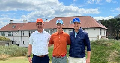 NFL legends Eli and Peyton Manning enjoy round of golf at Northern Ireland course