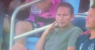 Frank Lampard reaction spotted after Dele Alli's horror miss in Everton thrashing