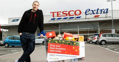 West Lothian Tesco has thanked locals for their generous food bank donations