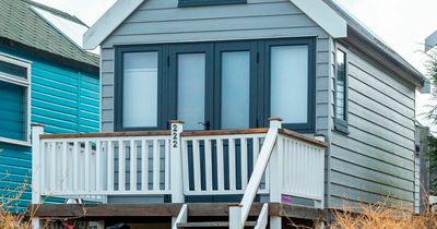 Beach hut goes on sale for £450,000 - despite having no electricity or washing facilities