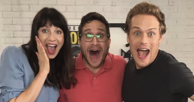 Sam Heughan spotted with Outlander co-star at Comic-Con alongside MTV